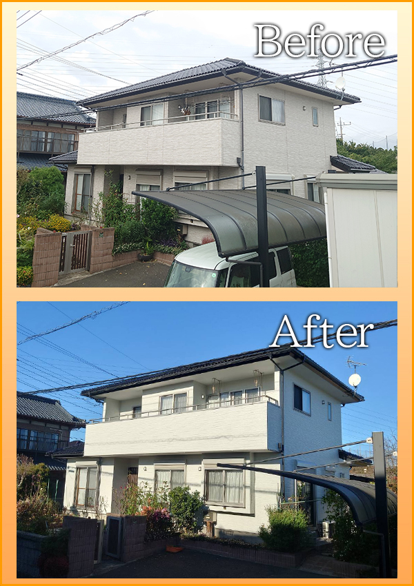 東海村 外壁塗装工事